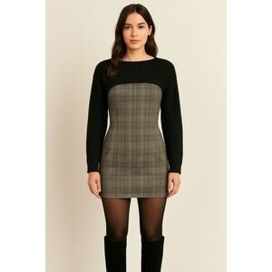 Windsor Plaid Mini Dress Size 0 – Altered from Large, Spaghetti Strap Fall Layer